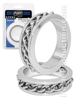 Push Steel - BDSM Chain Master Erection Ring