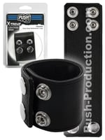 Push Xtreme Leather - Houston Snap Strap Ballstretcher Large