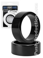 Push Steel - Super Heavy Caliber Cockring Black