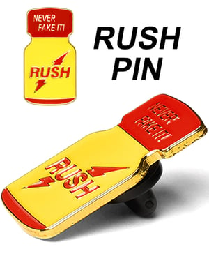 Anstecker Rush - Never Fake It!