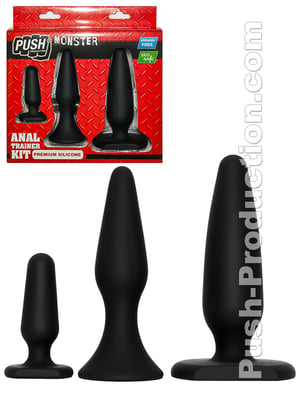 Push Monster - Premium Silicone Anal Trainer Kit