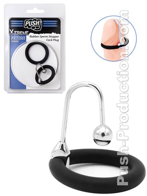 Push Xtreme - Rubber Sperm Stopper Cock Plug