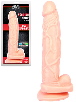 Push Monster Cock - The Beast 12 inch Flesh